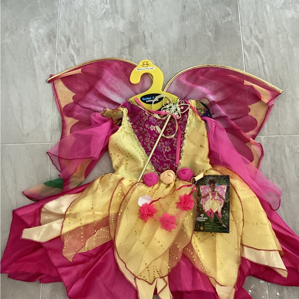 Rubie's Pink and Yellow Fantasy Halloween Costume